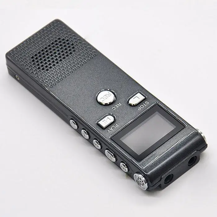 Мини цифровой диктофон портативный MP3 один ключ записи, очень удобный 8 Гб плеер шум рекордер уменьшения