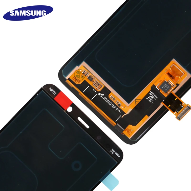 100% Оригинальный AMOLED 5 6 ''ЖК дисплей для SAMSUNG Galaxy A8 2018 LCD A530 ЖК с сенсорным