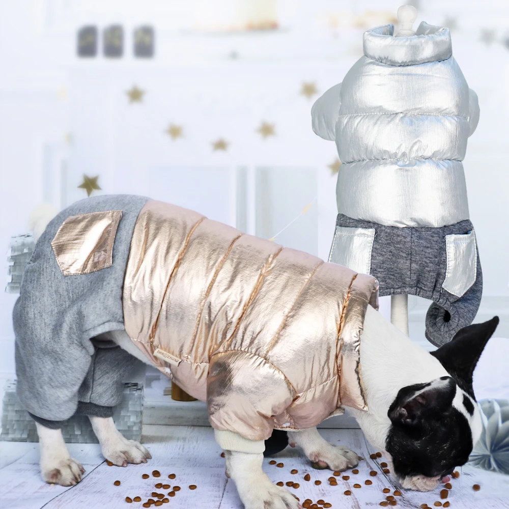 

Warm French Bulldog Dog Clothes Coat Pet Dog Jacket Clothing Big Dog Clothes Winter For Small Medium Dogs Chihuahua Yorkshire