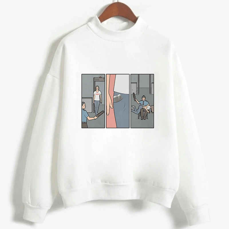 Sudadera Mujer, толстовки, Толстовка My Depression My Brain My тревога, озорство, с длинными рукавами, в стиле поп, Vogue, Harajuku, Забавный принт, для женщин