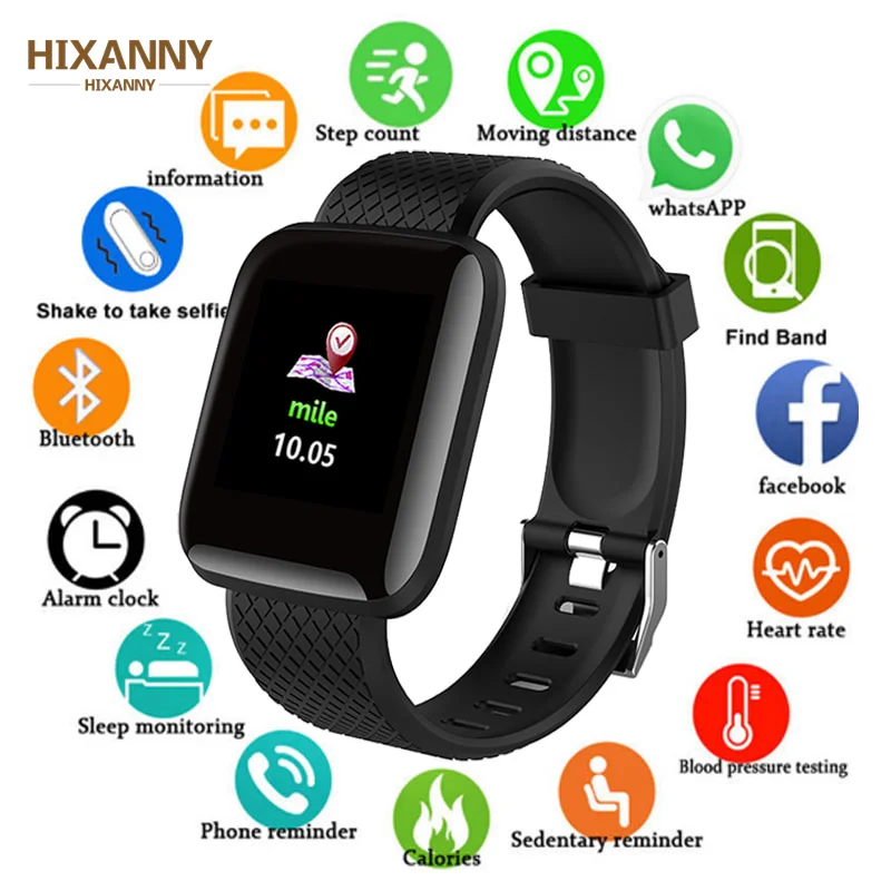 

D13 Sport Smart Watch Men Blood Pressure Waterproof Ip67 Smartwatch Heart Rate Monitor Fitness Tracker Watch For Android IOS