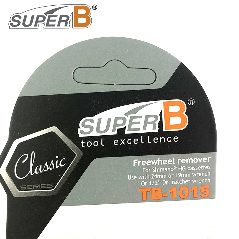 SUPER B    TB-1015 Shimano HG īƮ  24/19mm ġ Ǵ 1/2  ĩ ġ 