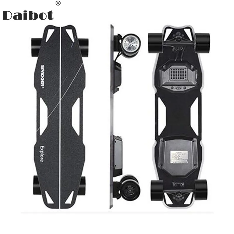  Electric Longboard Skateboard 4 Wheel Electric Scooters 300W*2 36V Adult Powerful Electric Scooter 