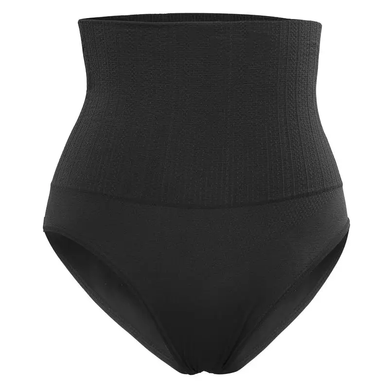 black M-xxl Женские Трусики с высокой талией Нижнее белье средство для похудения женское белье женские сексуальные трусы большого размера - Цвет: black