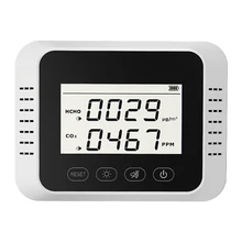 Monitor di qualità dell'aria misuratore di Co2 rilevatore di CO2 digitale portatile Tester di formaldeide multifunzionale Monitor di qualità dell'aria analizzatore d'aria