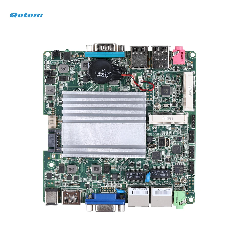 Материнская плата Qotom Mini ITX с процессором celeron j1900 на борту четырехъядерный