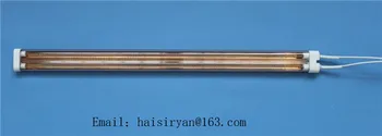 

353mm PET machine Use IR Quartz Glass white coating SK15 Halogen Heating Lamps