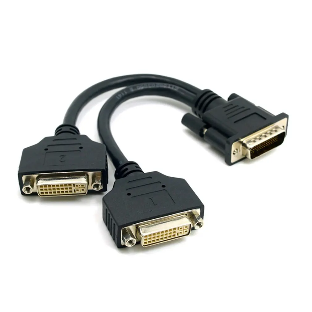 DMS-59Pin штекер в двойной Displayport Женский сплиттер удлинитель конвертер 59pin для ПК видеокарты - Цвет: DMS59PIN to DVI Fe