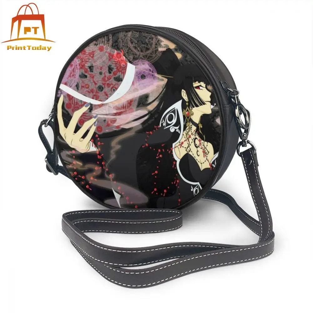 Xxxholic сумка на плечо YUUKO XXXHOLIC кожаная сумка для покупок многофункциональные женские сумки Женская Студенческая модная круглая сумка