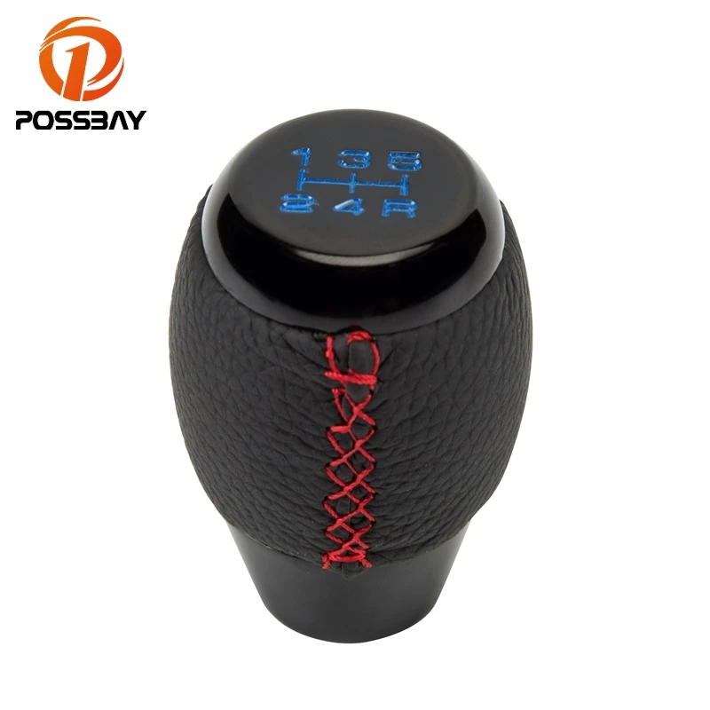 Posbay 5 скоростей автомобильный Стайлинг рукоятка для рычага переключения передач Ручка ручной рычаг переключения передач Универсальный для Opel/Vauxhall/Insignia