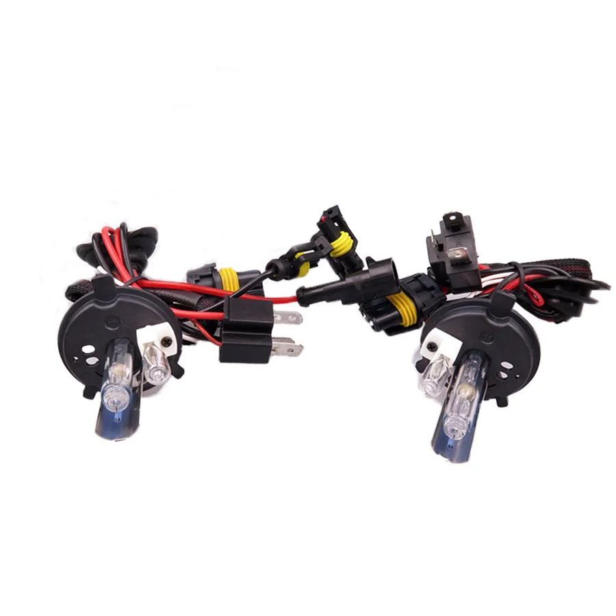 AC/DC 12V55W HID Xenon H4 Ксеноновые галогенные лампы светильник 9004 9007 H13 Высокая Низкая Hi Lo