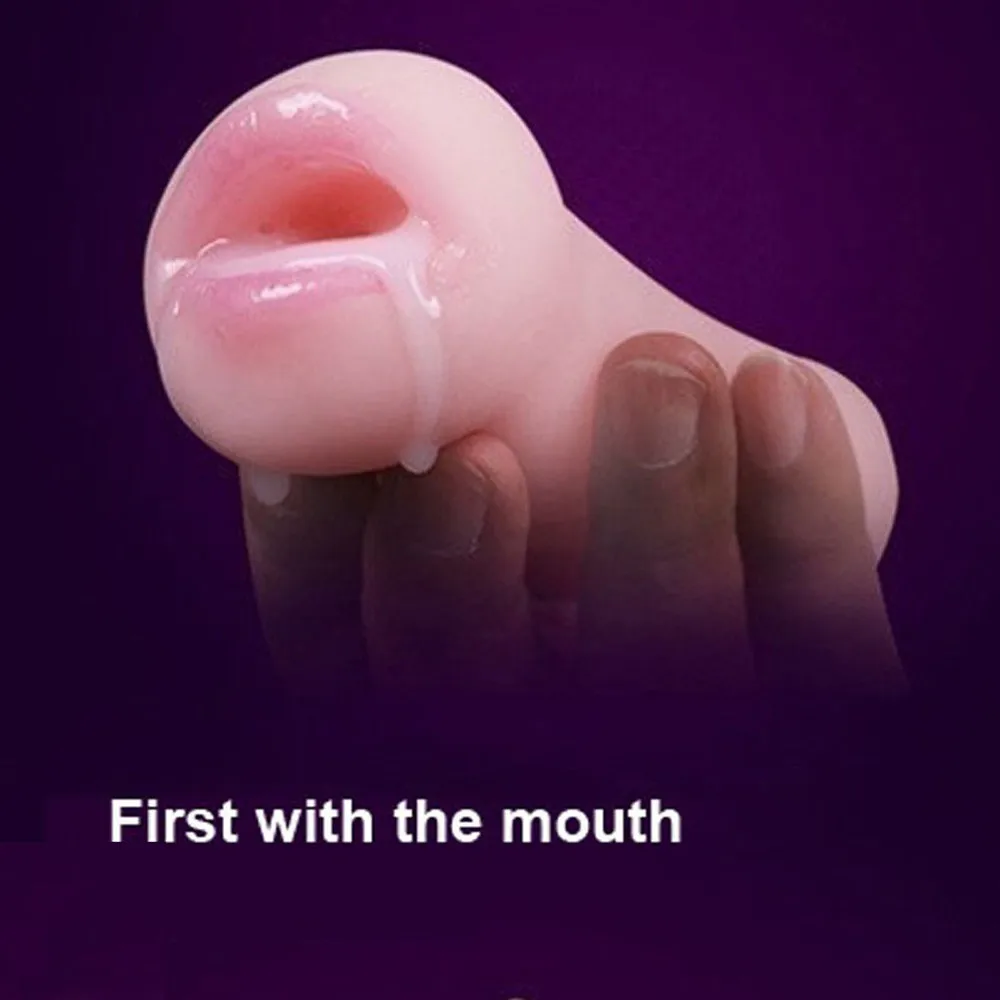 Oral Sex Dolls Robot Blowjob Pocket Waterproof Soft Silicone Realistic Vagina Anus For Male Masturbators Toys Adult Products | Красота и