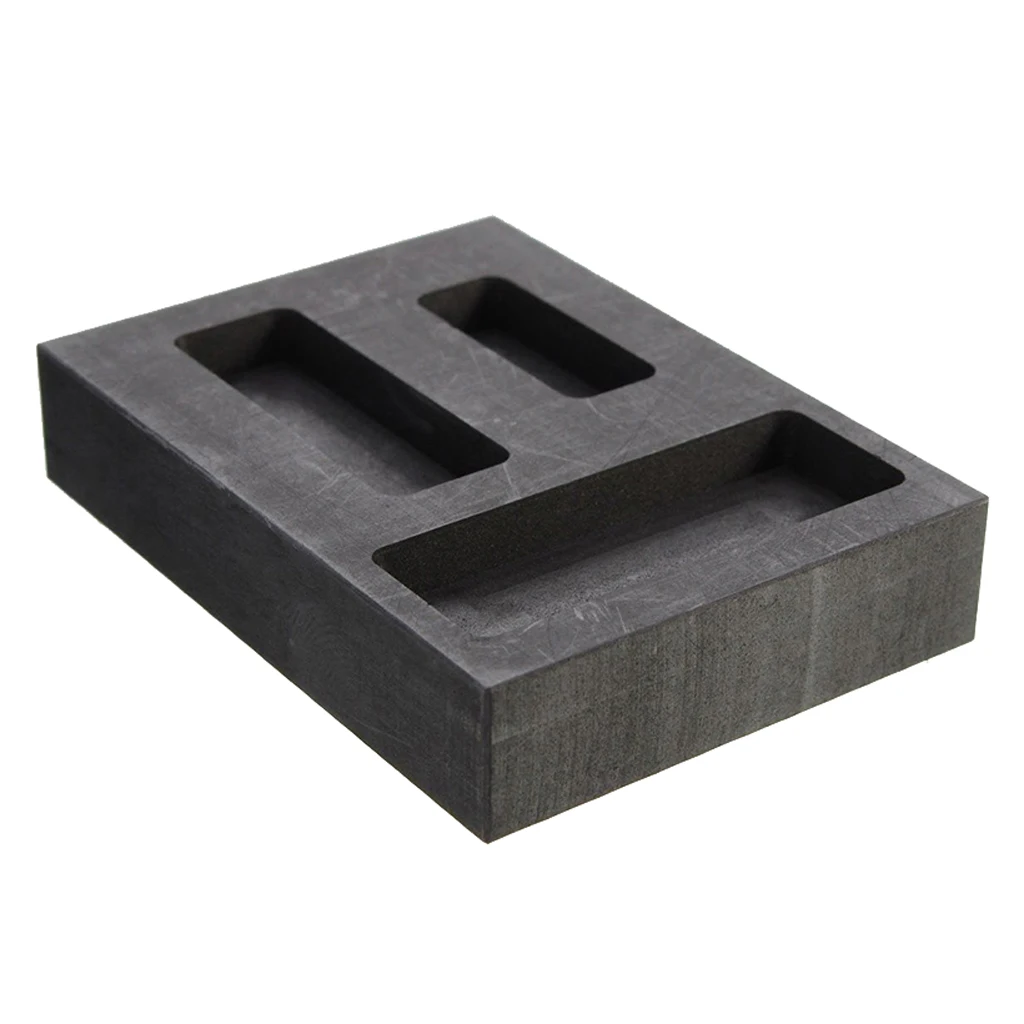 Black Graphite Furnace Casting Foundry Crucible Melting Tool Ingot Moulds