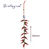 BRISTLEGRASS Turkish Blue Evil Eye Red Chili Tassel Amulets Lucky Charm Wall Hanging Pendants Pendulum Blessing Protection Decor 2