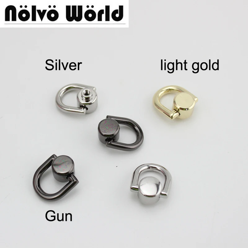 Мир Nolvo 5 20 100шт 8 цветов 12 мм функциональный кошелек ремешок цепь D Кольцо
