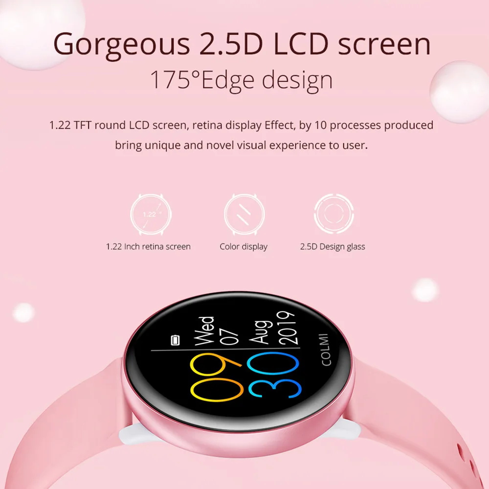 Bluetooth Smart Watch men sports IP68 waterproof Smartwatch women Peable Heart Rate Motion Smart Bracelet for Android Ios