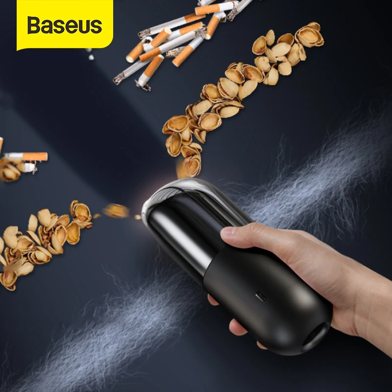 US $37.99 Baseus Mini Wireless Car Vacuum Cleaner Portable Handheld Dust Catcher Home