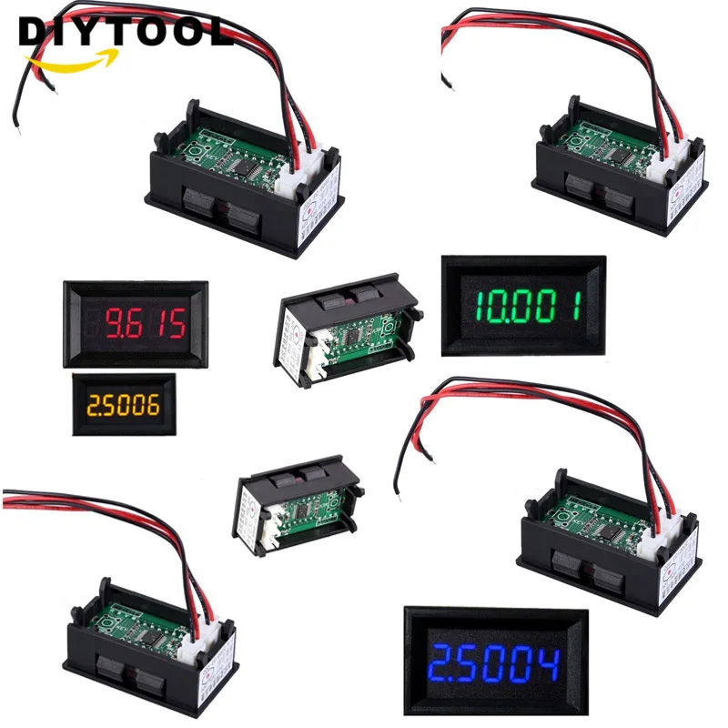 

DC 0-4.3000-33.000V Voltage Tester Meter digital voltmeter 5 bit high precision