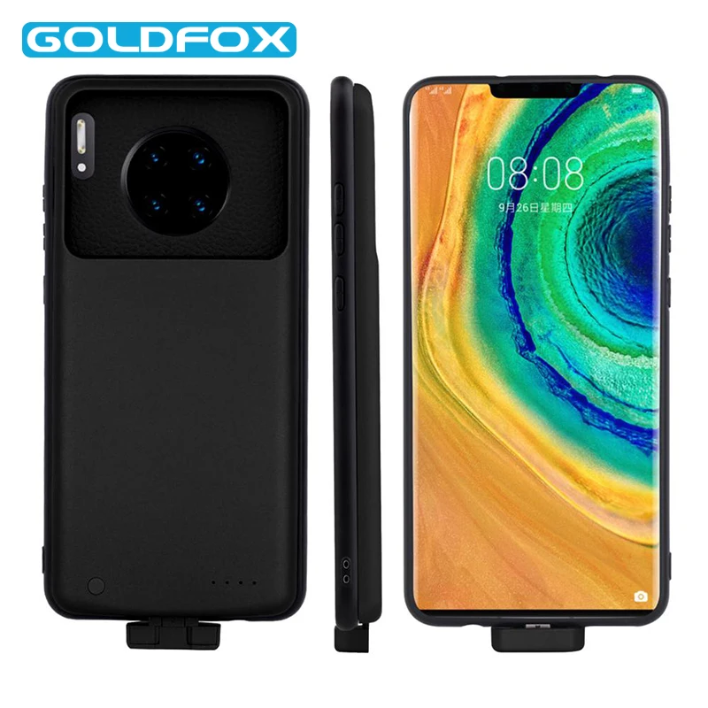 Чехол с зарядным устройством для Huawei Mate 30 Pro 5000 мАч чехол магнитным внешним