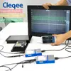 Cleqee-osciloscopio USB Digital Virtual para dispositivos electrónicos dispositivo de medición de datos de muestreo con ancho de banda de 2 canales, 20Mhz/50Mhz y 50M/1G, para Android y PC ► Foto 1/6