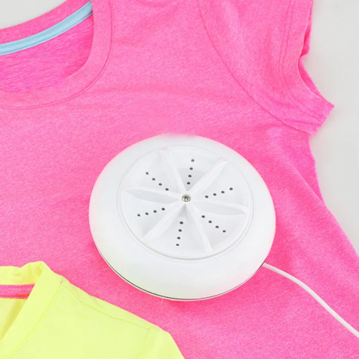 Portable Washing Machine Home Travel Ultrasonic Laundry Garments Cleaner Bathroom BJStore