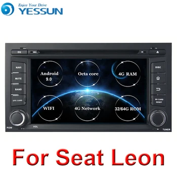 

4G RAM+64G ROM DSP Octa core Android 9.0 Car DVD GPS For Seat Leon 2013 2014 2015 2016 2017 2018 multimedia player radio
