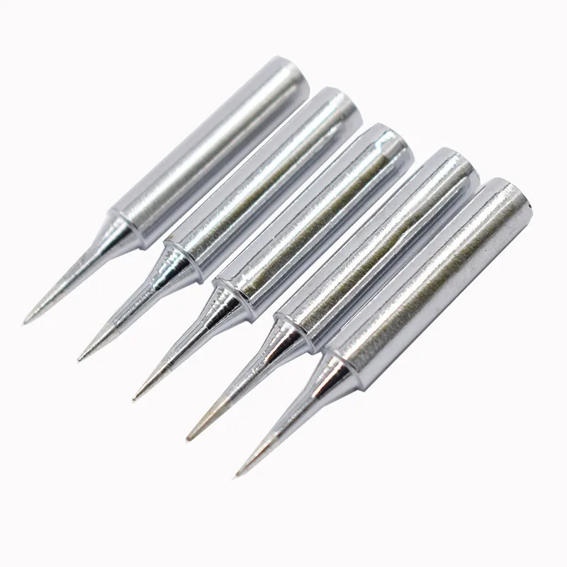 

5/3pcs DIY Electric Soldering Iron Replacement Tips Lead Free Solder Iron Head For Soldering Welding Repair Station and Kit