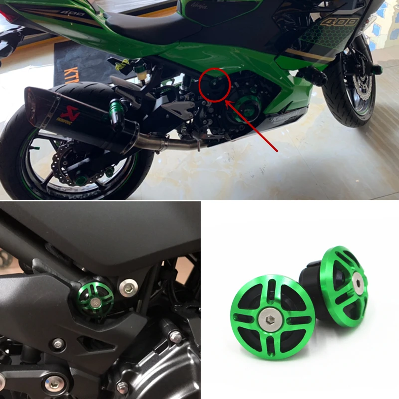 

Kawasaki Ninja400 Z400 Frame Hole Cap Cover for KAWASAKI Z400 NINJA400 2018 2019 2020 Motorcycle Frame Hole Decorative Screws