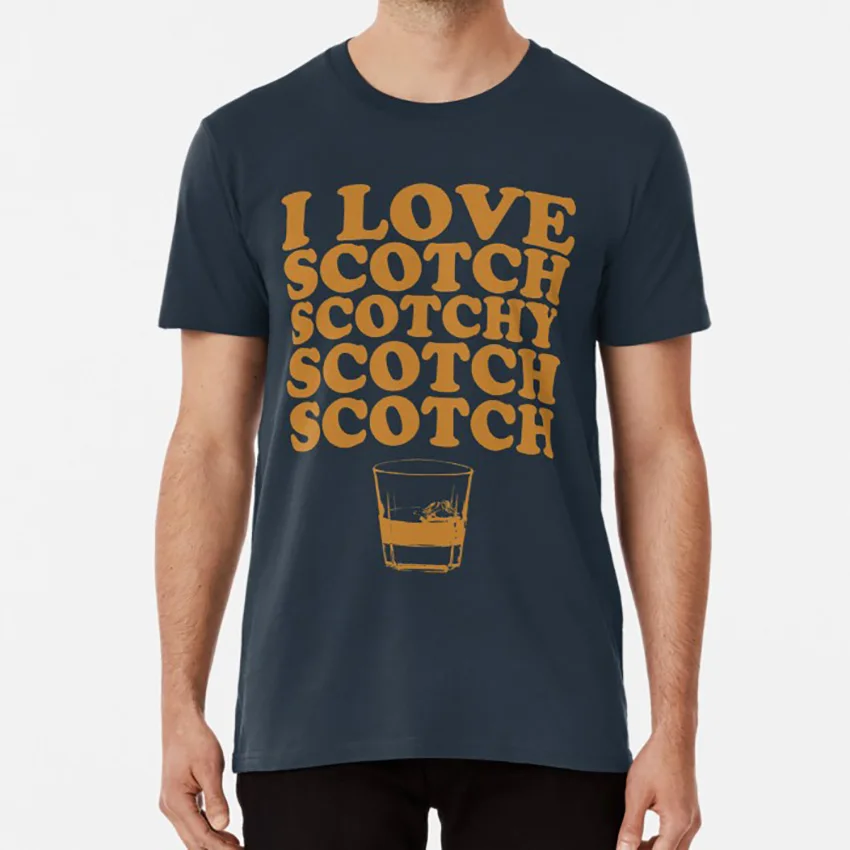 Мне нравится скотч. Scotchy Scotch. Футболка якорь Рон Бургунди скотч я люблю Шотландка