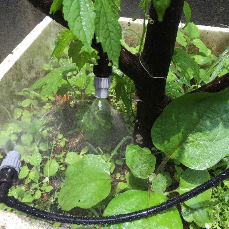10pcs Gray spray nozzle Tee Apply Irrigation Sprayed on plants Radius of 0.6- 0.9m high quality Nozzle Spraye