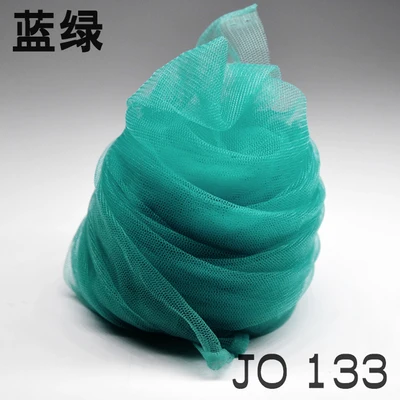 JO 133 Нейлоновая Высококачественная индивидуальная Рубашка пряжа ткань ручной работы сделай сам производство принцесса Однотонная юбка шифрование прозрачная сетчатая ткань - Цвет: JO 133