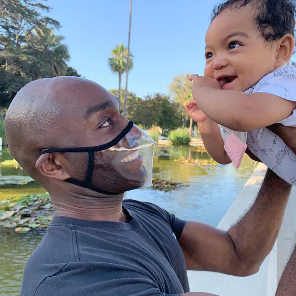 5 шт маска с прозрачным окном видимое выражение для глухих и твердых слуха Новая