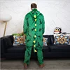 Kigurumi Onesies Cosplay Green dinosaur adult pyjamas for men and women halloween costumes pajamas Animal Sleepwear Jumpsuit ► Photo 3/4
