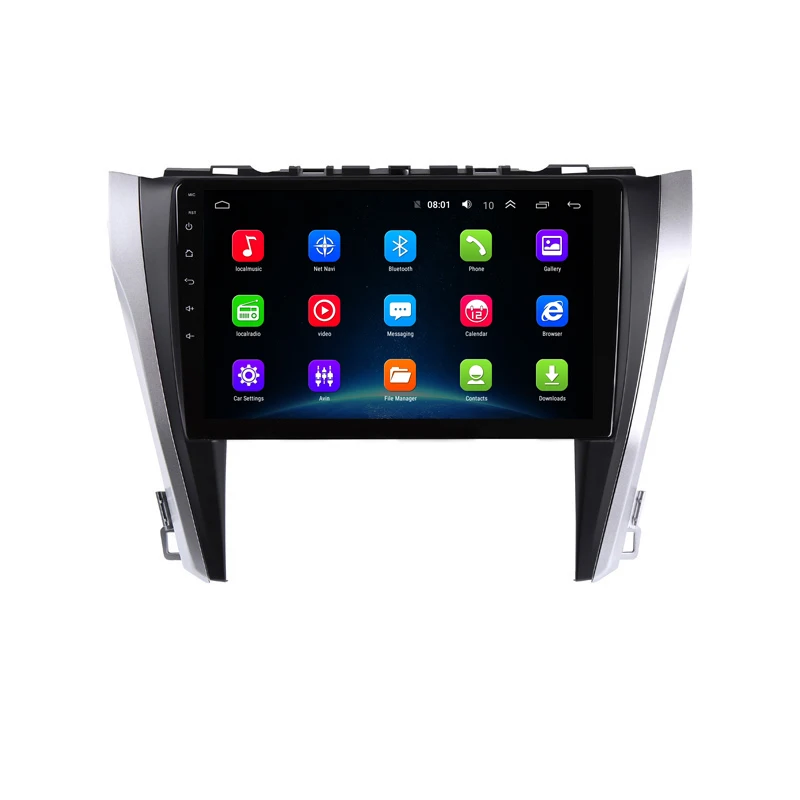 Best 10" 2.5D IPS Android 9.1 Car DVD Multimedia Player GPS For Toyota camry 2015 2016 -17 audio car radio DSP 32EQ stereo navigation 17