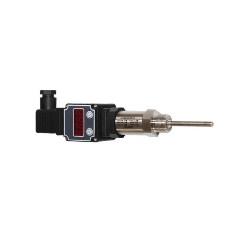 XEAST PT100 temperature sensor, plug-in temperature transmitter, self-contained display