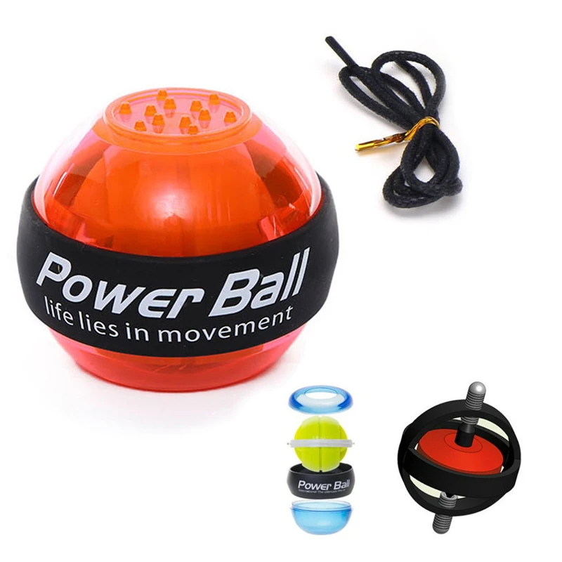 

Gyroscope Powerball LED Gyro Power Wrist Ball Arm Muscle Workout Force Strength Energy Trainer Home Gym Sports Fitness Equipment