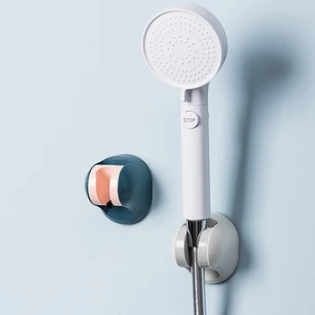 

Shower Head Holder Bathroom Accessories Adjustable Powerful Suction Cup Movable Bracket Fixed Bracket Shower Holder
