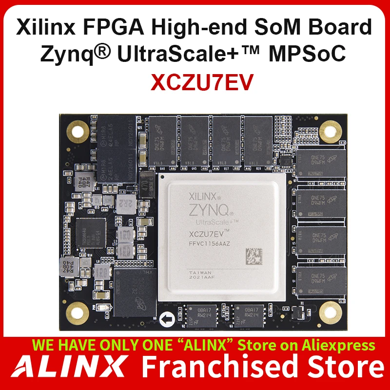 ALINX SoM ACU7EV Xilinx UltraScale+ MPSOC AI XCZU7EV Industrial Grade