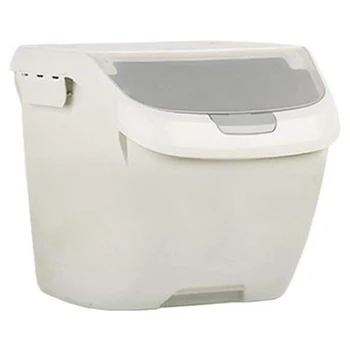 

Rice Container Storage 10 KG/22 LBS, Cereal Containers with BPA Free Plastic and Airtight Design Suitable Gary
