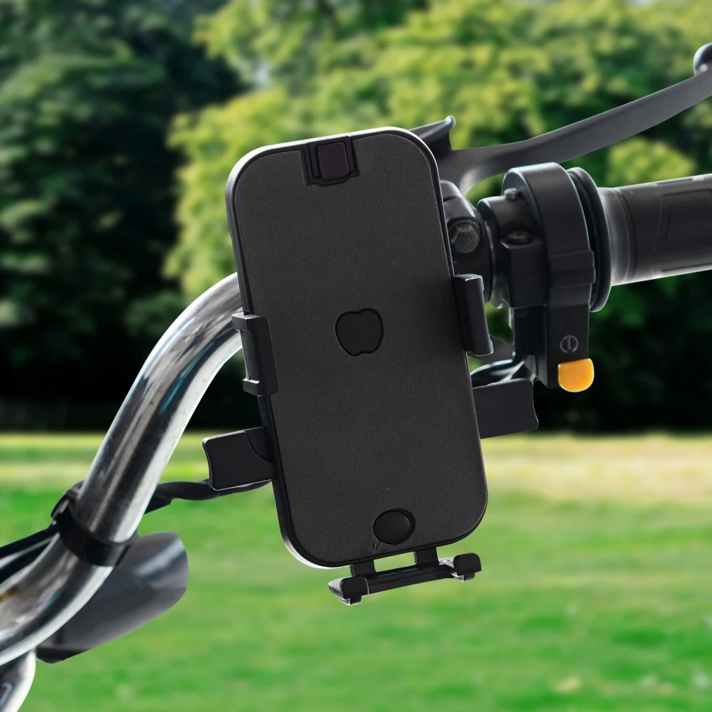 Мотоциклетный держатель для быстрой зарядки для iPhone X 8P Moto USB зарядное устройство Подставка с автоматической блокировкой вращение на 360 мобильный телефон gps крепление 5