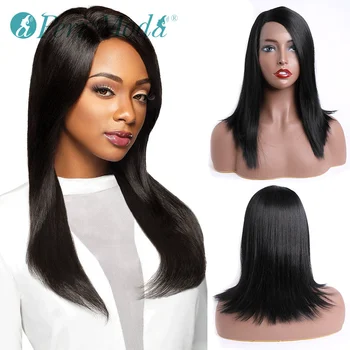 

Lace Closure Synthetic Wigs Straight Shoulder Length Hair Wigs For Women Cosplay Wig PerisModa Heat Resistant Synthetic Hair Wig