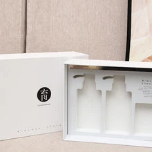 Сделано в китайском заводе на заказ Серебряная Марка 350gsm глянцевая бумага подарочная коробка для косметики для макияжа упаковки продукта- PX11149