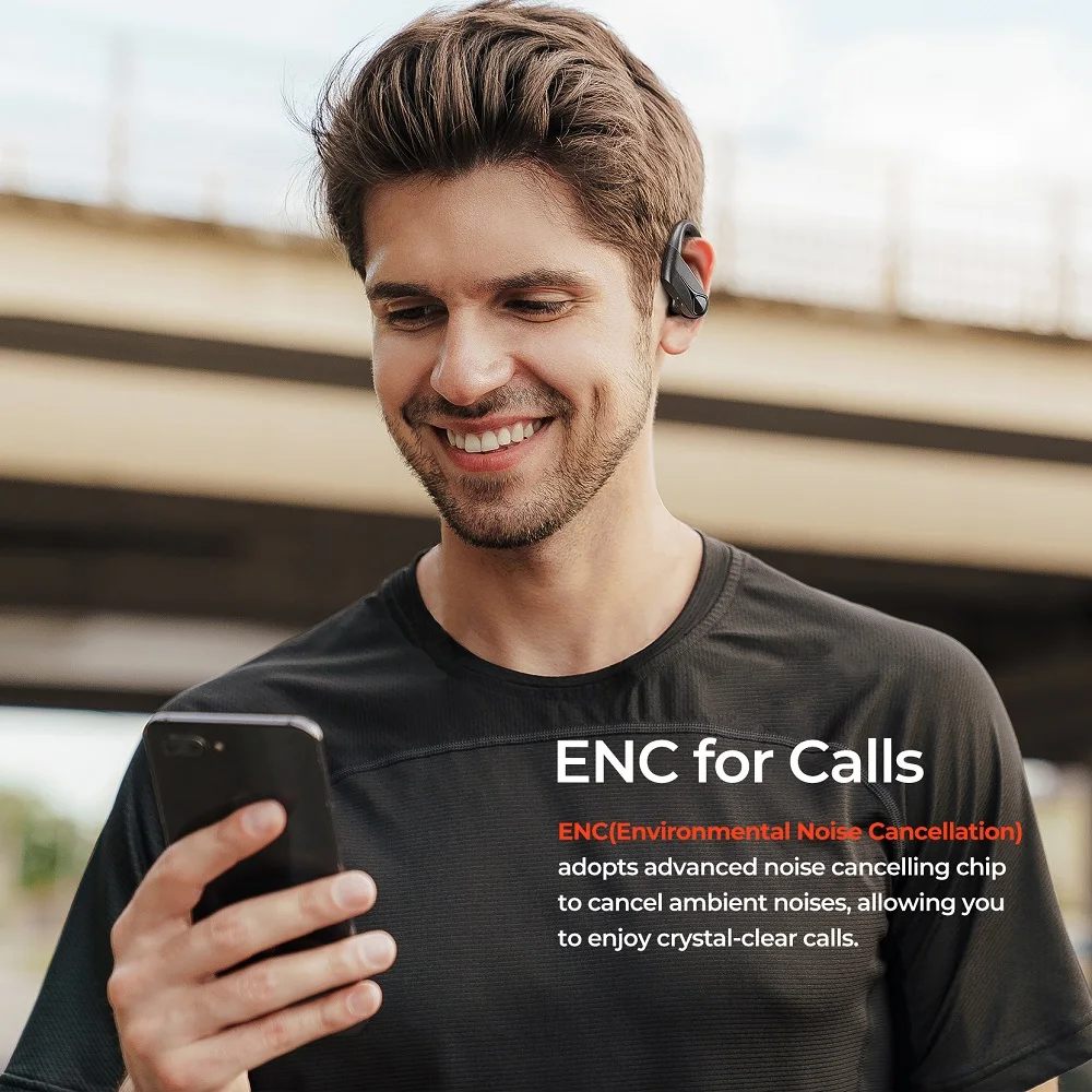 Mpow Flame Solo Wireless Sports Earbuds Bluetooth 5.0 TWS Earphones with IPX7 Waterproof ENC Noise Cancellation Mic&28H Playtime