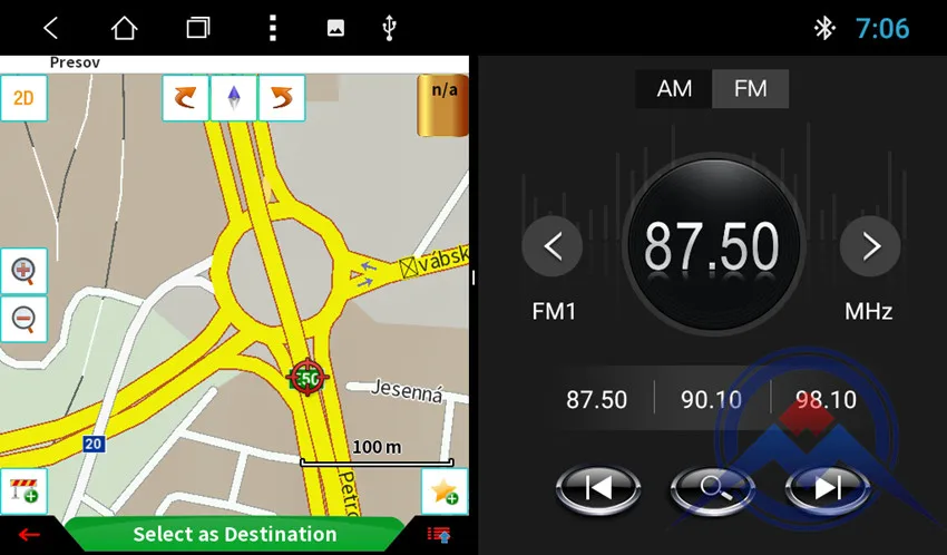 Perfect 10.2 inch Octacore Android Car DVD Navigation for Ford Focus II Focus 2 GPS Radio video player Bluetooth WIFI 11