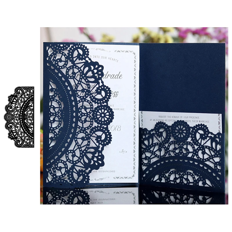  Wedding Invitation Die Royal classic Cutting Dies New 2019 Craft Die Cut for Card Making Scrapbooki - 4000160551125