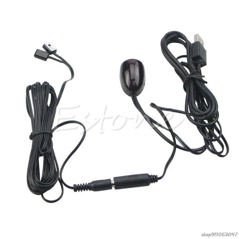Hidden IR Repeater 1 Receiver 2 Emitters Infrared Remote Control Kit USB power D22 20 Dropshipping | Электроника