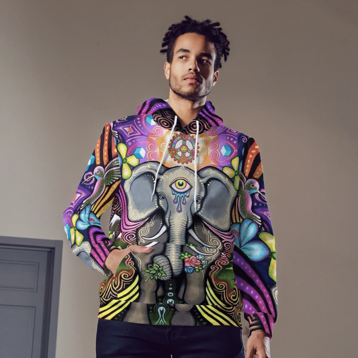 

PLstar Cosmos 3Dprinted Newest Elephant Hippie Trippy Harajuku Casual Streetwear Funny Unique Unisex Hoodies/Sweatshirt/Zip B-1