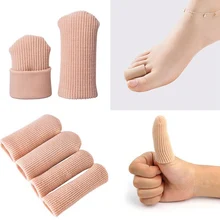 1 шт., разделители для пальцев, гель для ткани трубчатый бондаж, защита для пальцев и пальцев, защита для рук от боли в ногах