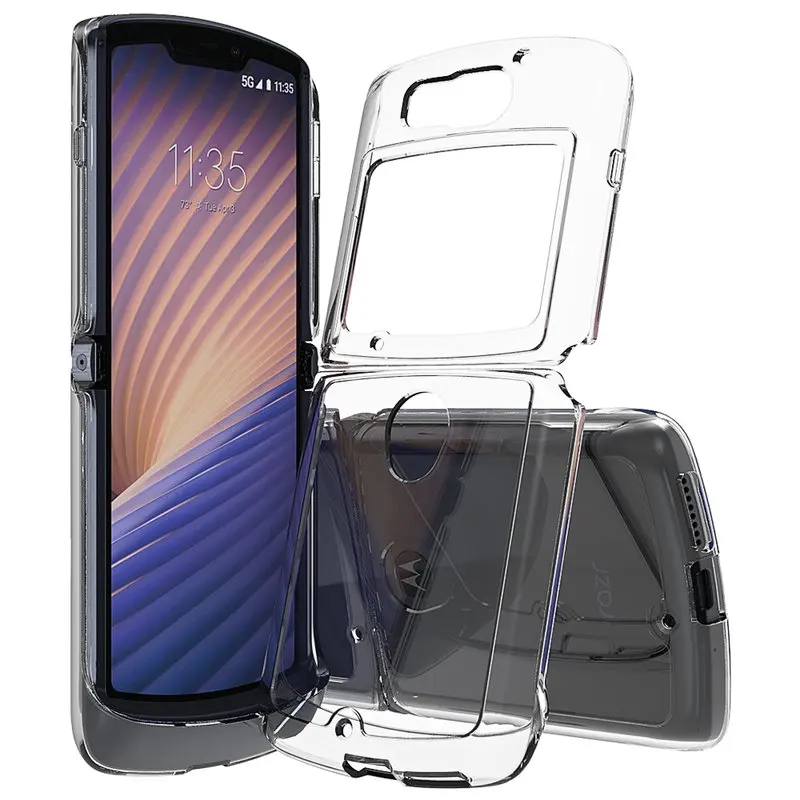 

Transparent Case For Motorola Razr 5G Silicone Shockproof Phone Case For Motorola Razr 5G Fashion Ultra Thin Protection Covers