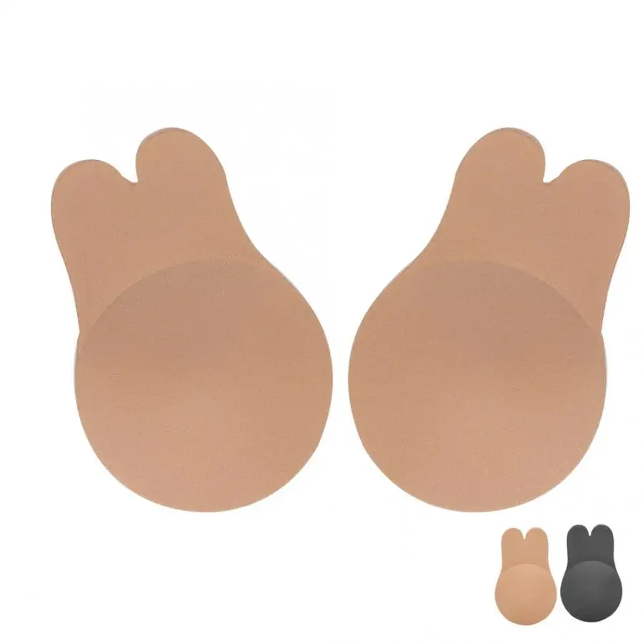 Женские Силиконовые бюстгальтеры пуш-ап без бретелек 2 цвета |